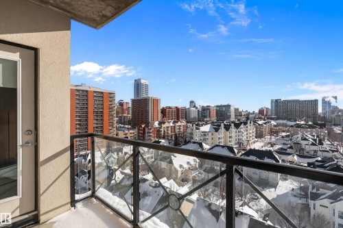 1004 10303 111 Street, Edmonton, AB - Outdoor With Balcony With View With Exterior