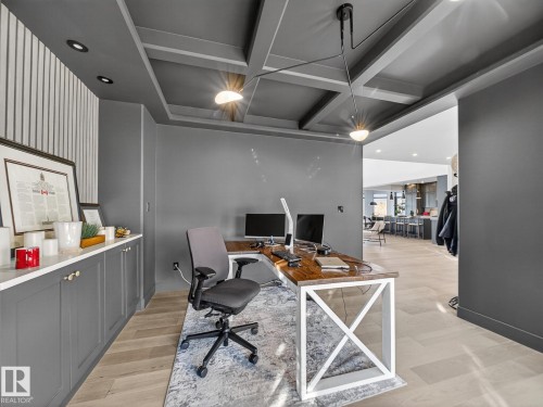 92 Nottingham Harbour, Sherwood Park, AB - Indoor Photo Showing Office