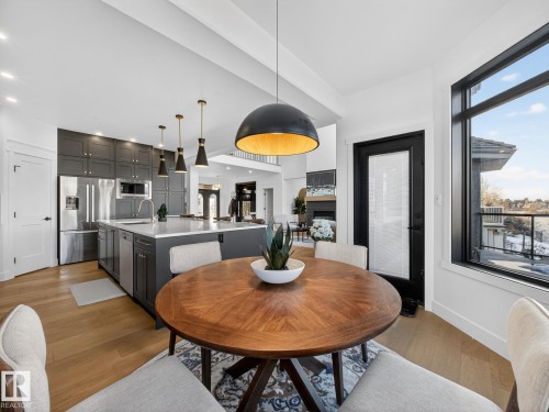 92 Nottingham Harbour, Sherwood Park, AB - Indoor Photo Showing Dining Room