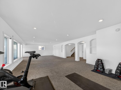 92 Nottingham Harbour, Sherwood Park, AB - Indoor Photo Showing Gym Room