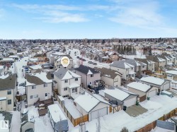 View of snowy aerial view - 