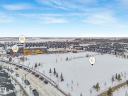 View of snowy aerial view - 