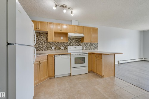 104 9525 162 Avenue, Edmonton, AB - Indoor Photo Showing Kitchen
