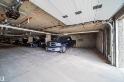 Parking garage featuring a garage door opener - 