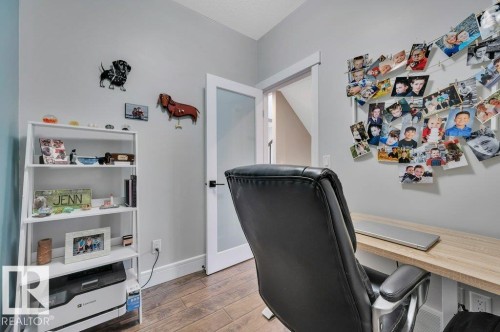 6123 19 Avenue, Edmonton, AB - Indoor Photo Showing Office