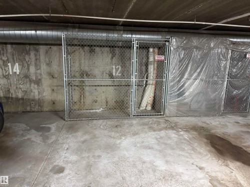 View of basement - 605 8728 Gateway Boulevard, Edmonton, AB - Indoor Photo Showing Garage