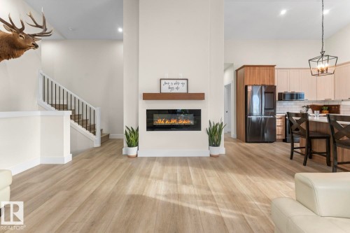 315 Waterton Way, Cold Lake, AB - Indoor Photo Showing Living Room With Fireplace