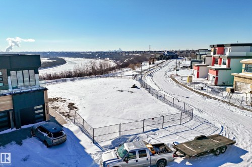 View of snowy aerial view - 672 Fraser Vista, Edmonton, AB 