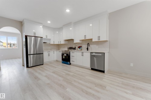 4371 37 Street, Beaumont, AB - Indoor Photo Showing Kitchen