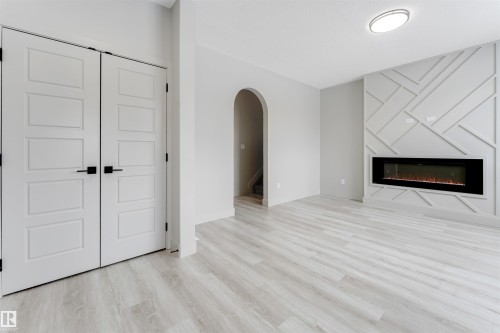 4371 37 Street, Beaumont, AB - Indoor With Fireplace