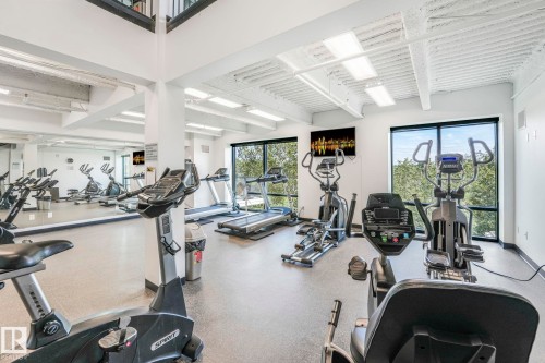 814 200 Bellerose Drive, St. Albert, AB - Indoor Photo Showing Gym Room