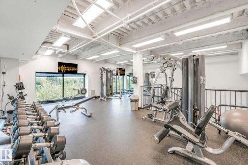 814 200 Bellerose Drive, St. Albert, AB - Indoor Photo Showing Gym Room