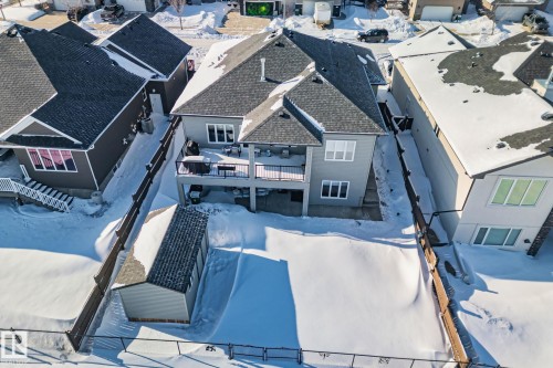 105 Houle Drive, Morinville, AB - Outdoor With Deck Patio Veranda