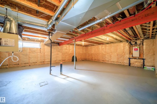 View of below grade area - 19743 26 Avenue, Edmonton, AB - Indoor Photo Showing Basement