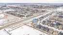 Snowy aerial view with a residential view - 19743 26 Avenue, Edmonton, AB  - Outdoor With View 