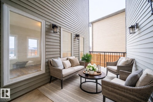 Deck featuring an outdoor living space - 19743 26 Avenue, Edmonton, AB - Outdoor With Deck Patio Veranda With Exterior