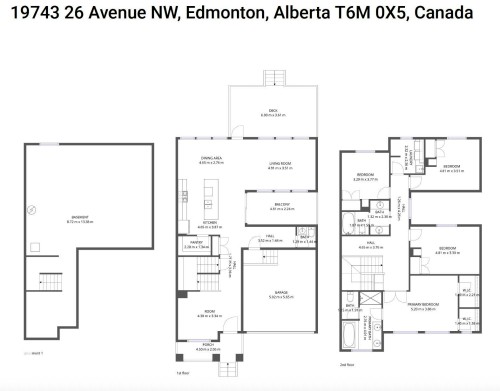 View of property floor plan - 19743 26 Avenue, Edmonton, AB - Other