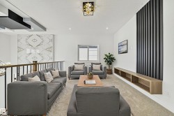 Living area with carpet - 