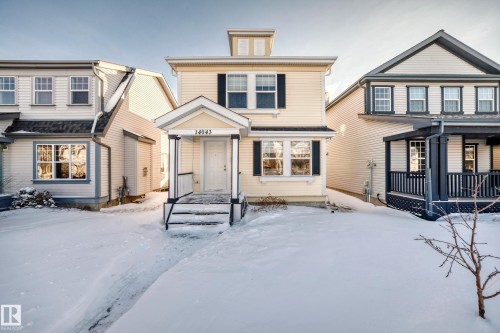 View of front of house - 14043 151 Avenue, Edmonton, AB - Outdoor With Facade