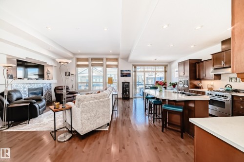 26 841 156 Street, Edmonton, AB - Indoor With Fireplace