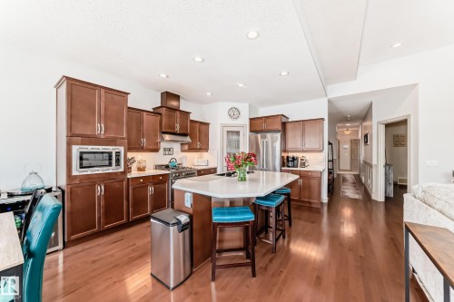 26 841 156 Street, Edmonton, AB - Indoor Photo Showing Kitchen With Upgraded Kitchen