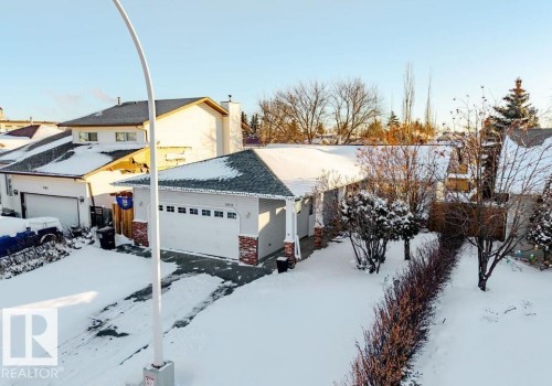 View of front of home with a chimney - 3011 44A Street, Edmonton, AB - Outdoor
