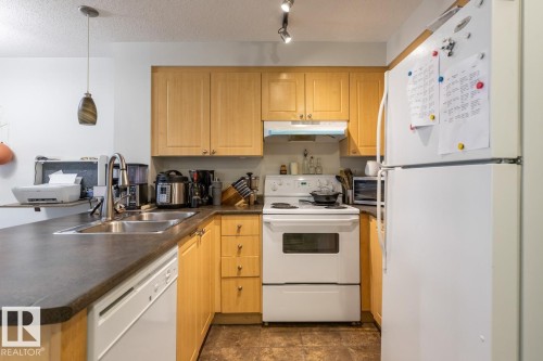 213 622 Mcallister Loop, Edmonton, AB - Indoor Photo Showing Kitchen With Double Sink