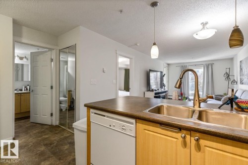 213 622 Mcallister Loop, Edmonton, AB - Indoor Photo Showing Kitchen With Double Sink