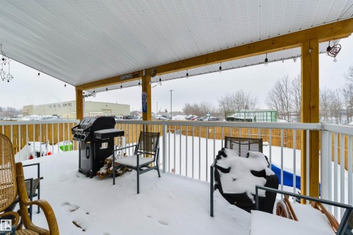 4914 47 Street, Redwater, AB - Outdoor With Deck Patio Veranda With Exterior