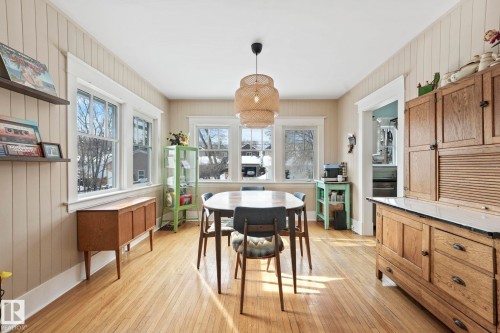 11036 125 Street, Edmonton, AB - Indoor Photo Showing Dining Room