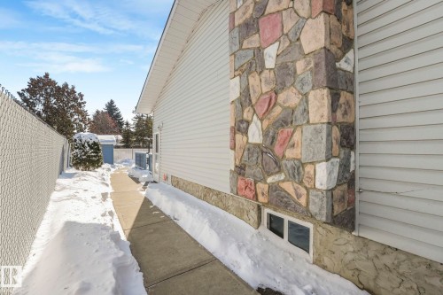 Snow covered property - 760 Knottwood Road S, Edmonton, AB - Outdoor With Exterior
