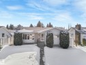 Ranch-style home featuring a gate - 760 Knottwood Road S, Edmonton, AB  - Outdoor 