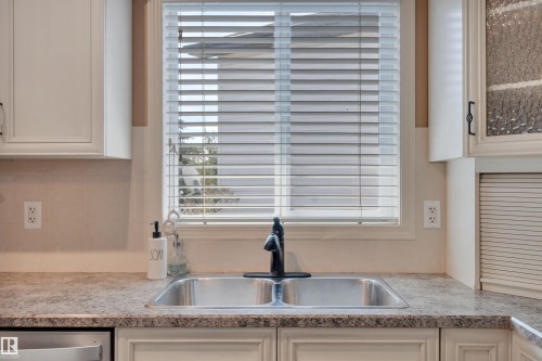 3503 20 Street, Edmonton, AB - Indoor Photo Showing Kitchen With Double Sink