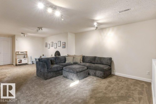 3502 41 Street, Leduc, AB - Indoor Photo Showing Living Room