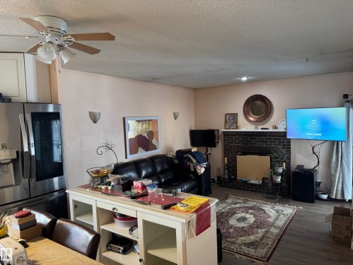 3203 74 Street, Edmonton, AB - Indoor With Fireplace