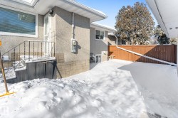 View of snow covered exterior - 