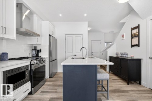 67 5122 213A Street, Edmonton, AB - Indoor Photo Showing Kitchen With Upgraded Kitchen