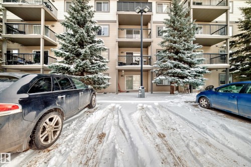 View of apartment building / complex - 306 1188 Hyndman Road, Edmonton, AB - Outdoor With Balcony