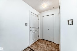 Entryway with a textured ceiling - 