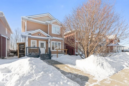 3820 53 Street, Gibbons, AB - Outdoor With Facade