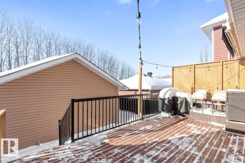 3820 53 Street, Gibbons, AB - Outdoor With Deck Patio Veranda With Exterior