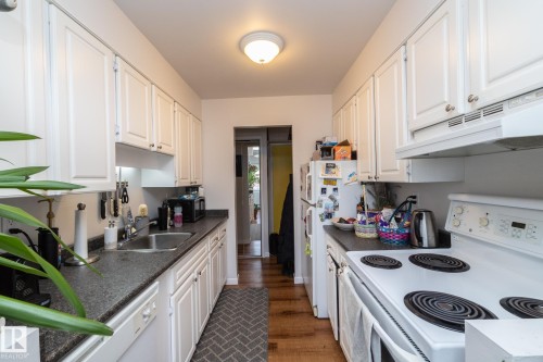 208 11455 41 Avenue, Edmonton, AB - Indoor Photo Showing Kitchen
