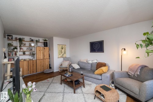 208 11455 41 Avenue, Edmonton, AB - Indoor Photo Showing Living Room