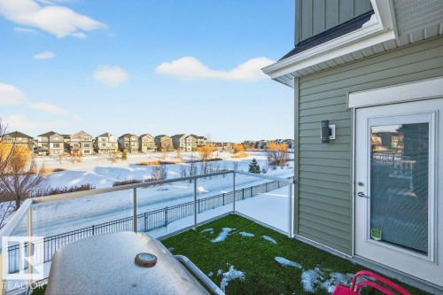 Stunning pond view from deck. - 1909 Davidson Wynd, Edmonton, AB - Outdoor