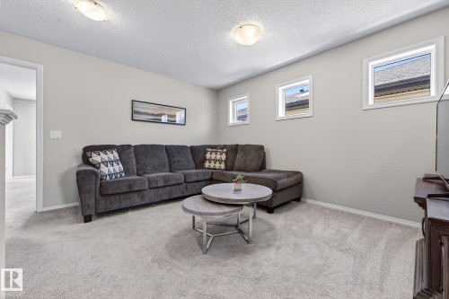 9040 Cooper Link, Edmonton, AB - Indoor Photo Showing Living Room