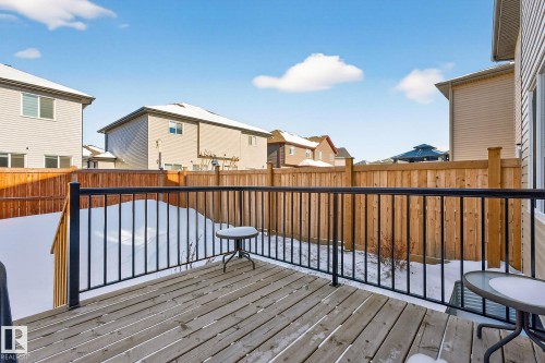 9040 Cooper Link, Edmonton, AB - Outdoor With Deck Patio Veranda With Exterior
