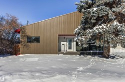 View of snow covered building - 