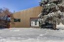 View of snow covered building - 14412 80 Avenue Nw, Edmonton, AB  - Outdoor 