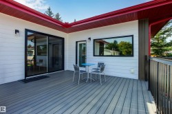 View of wooden terrace - 