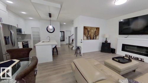 1758 Erker Way, Edmonton, AB - Indoor With Fireplace